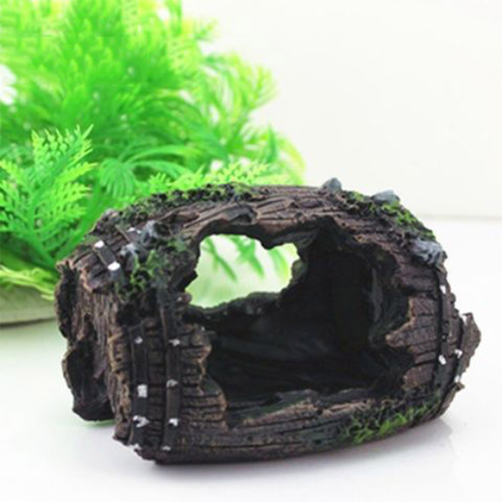 Aquarium Plant Substrate - Ornement d'aquarium : Tunnel creux en