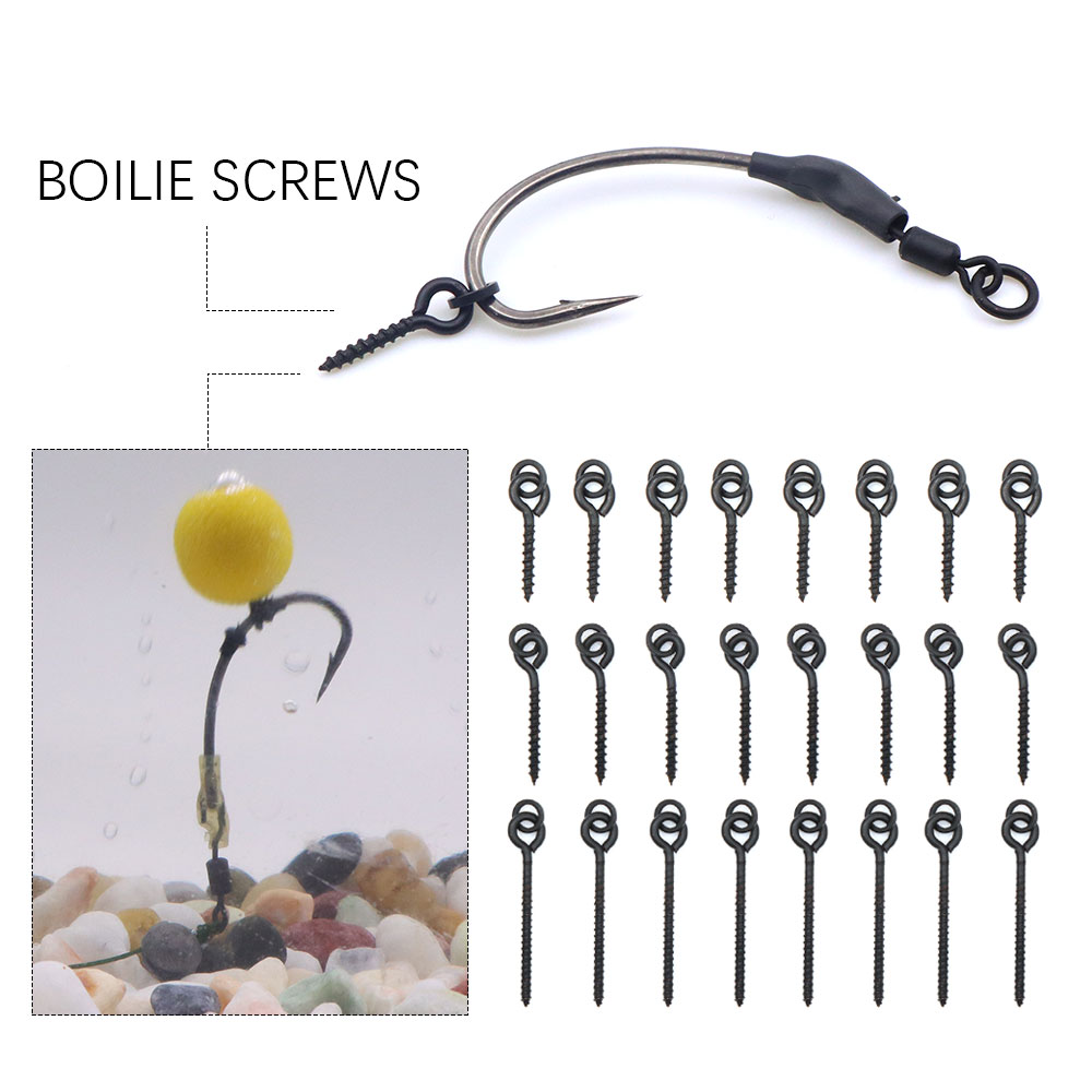 Aquarium Fertilizer - 20 pièces carpe pêche Boilie Clips