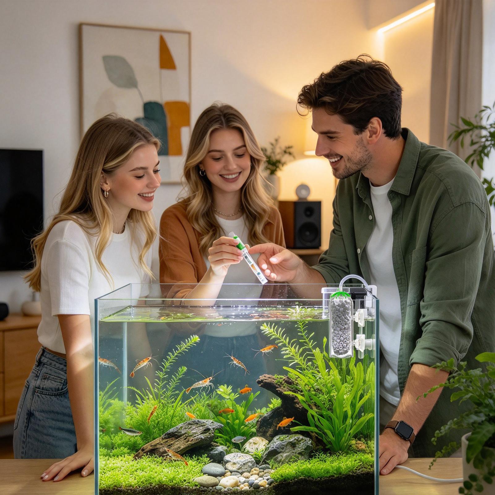 Aquarium Planted Tank Filter - Diffuseur d'air pour aquarium, pompe à