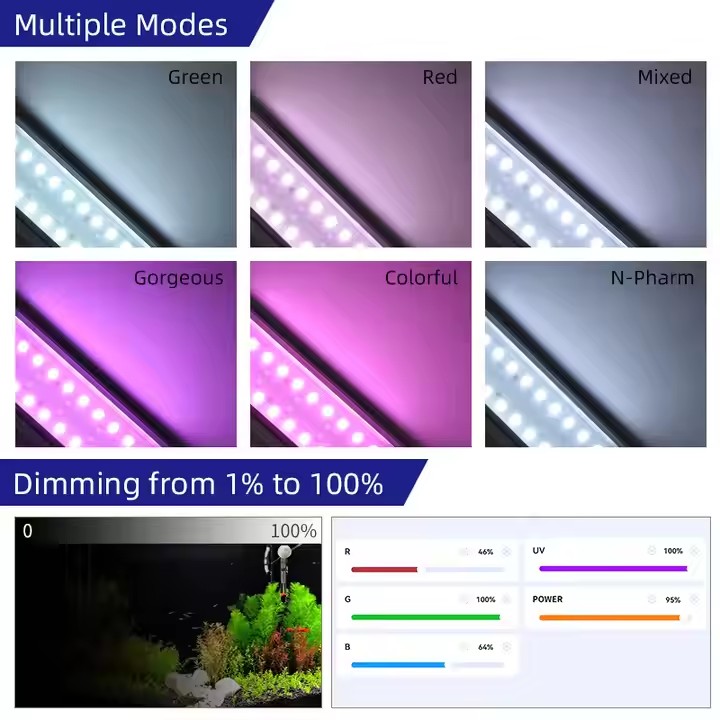 Lampes d'aquarium WEEK AQUA S  - Aquarium Plants Live avis et prix