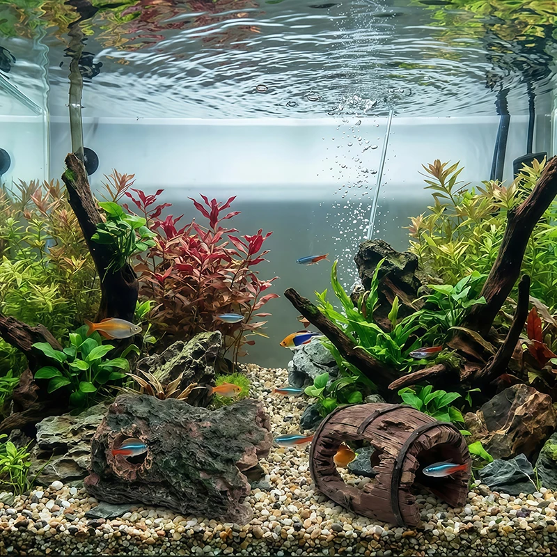 3 pièces de décorations en rés - Aquarium Plant Substrate avis et prix