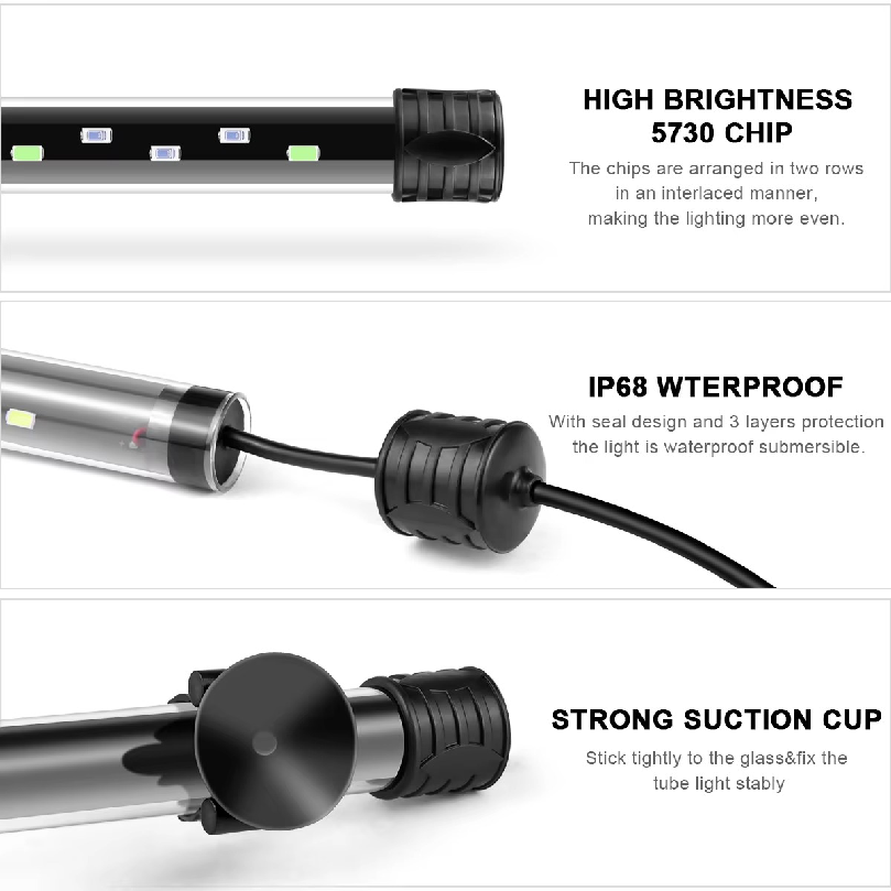 Bande lumineuse LED pour aquar - Aquarium Plant Substrate avis et prix